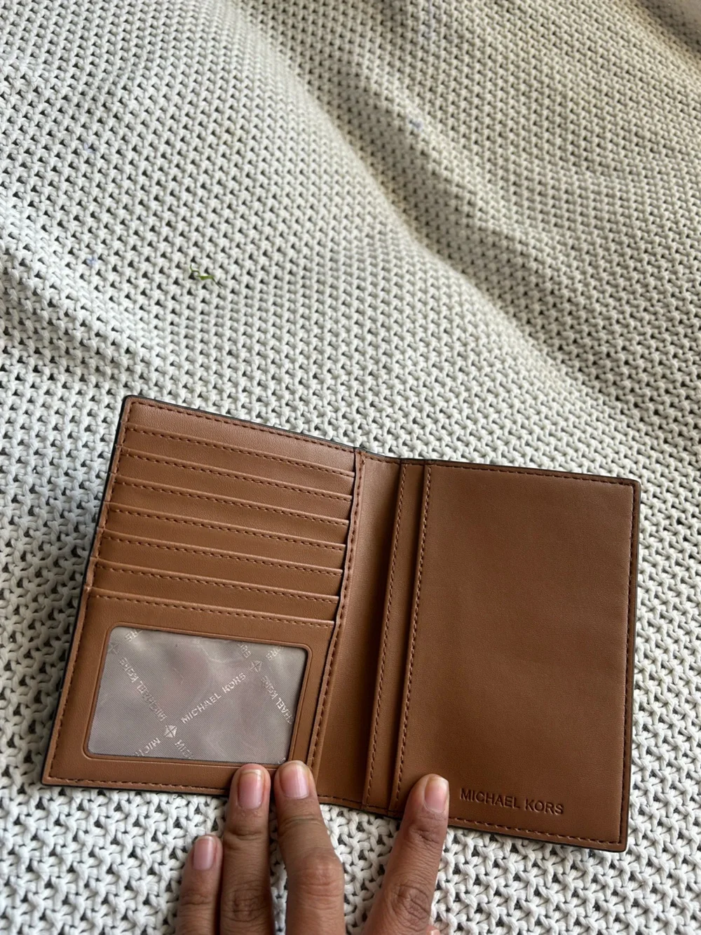Michael Kors jet set travel passport holder